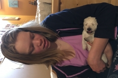 Frederieke with Pink