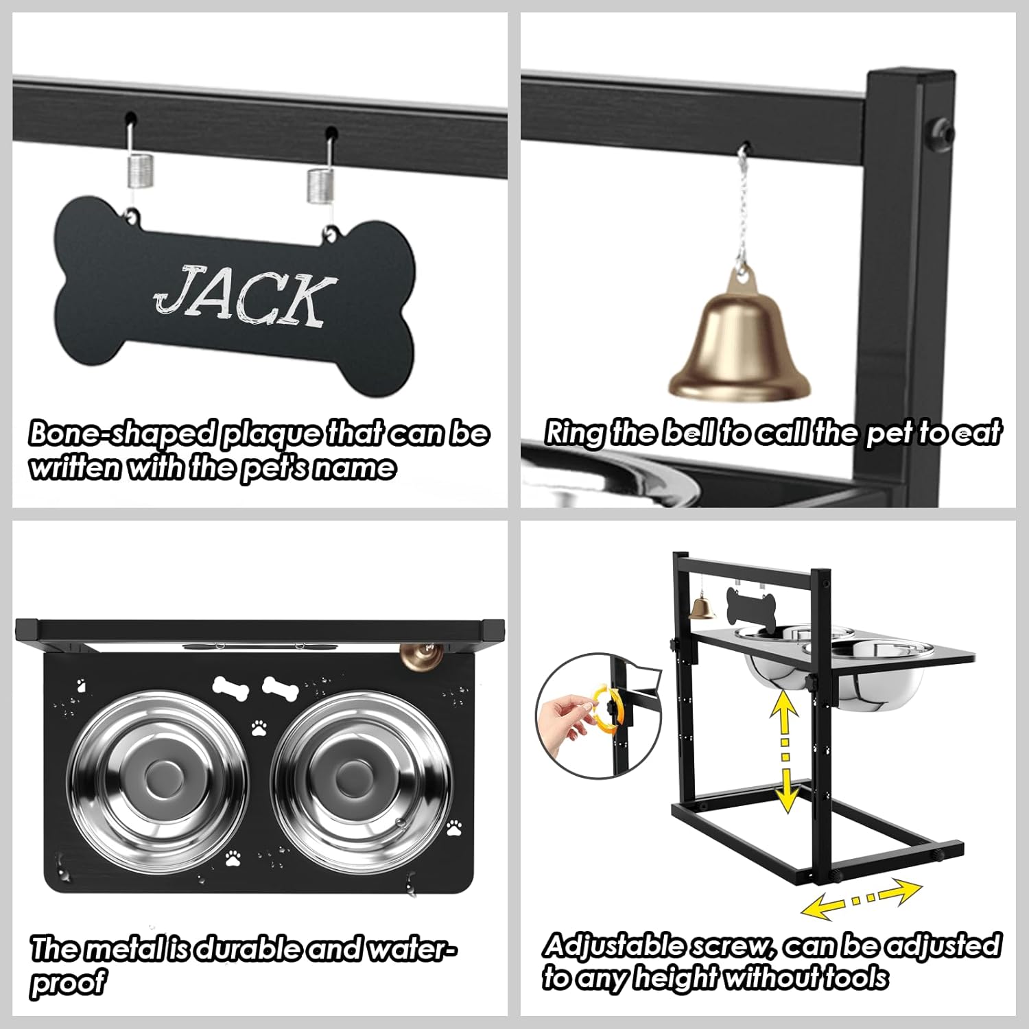 Tidant Elevated Dog Bowl 2