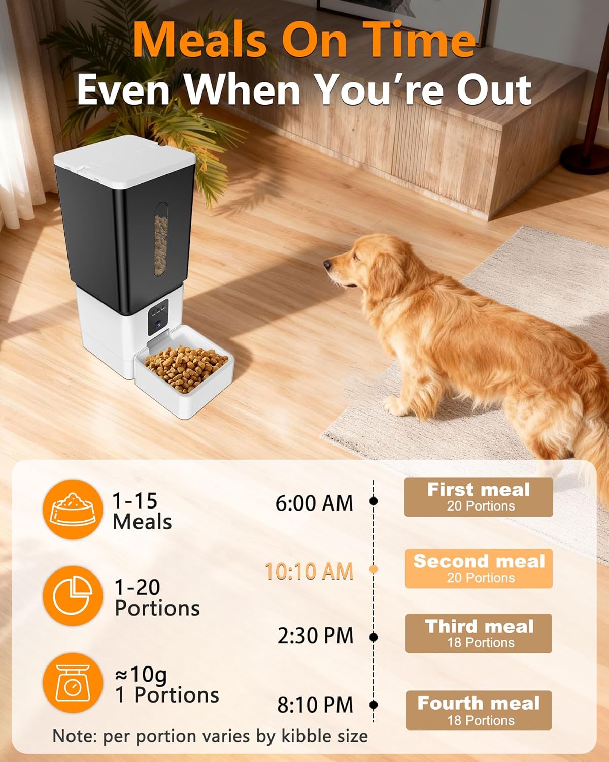 UTCG large breed automatic dog feeder 2