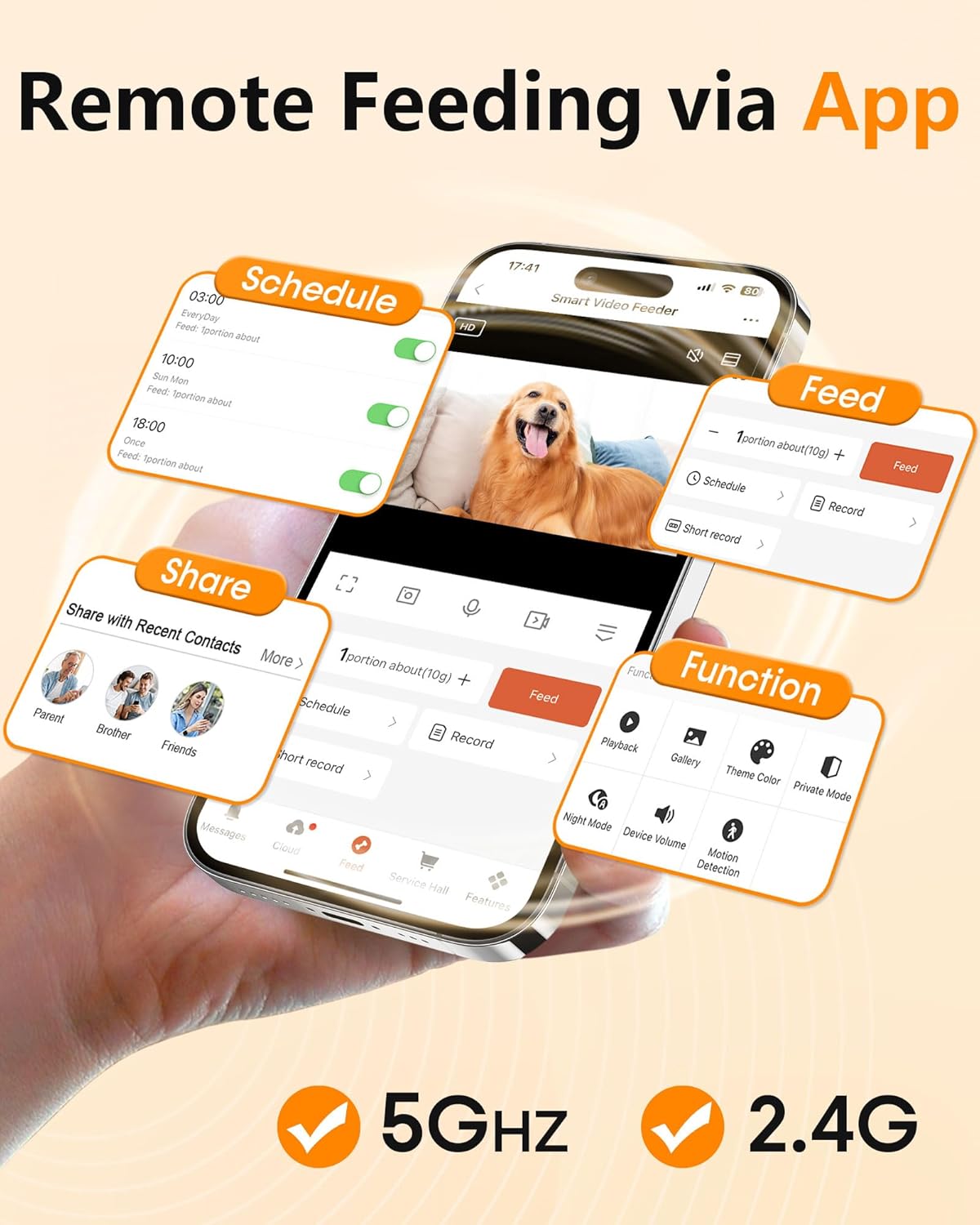 UTCG large breed automatic dog feeder 5